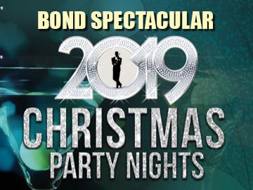 Join us for our Bond Spectacular Christmas Party nights for the perfect office Christmas party!