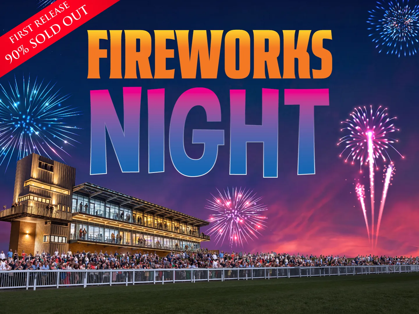 Fontwell Park Fireworks Night 2026 artwork