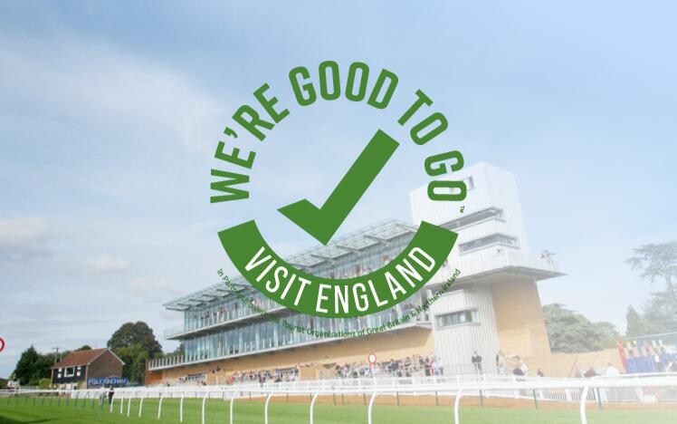 Fontwell Park Racecourse has successfully completed Visit England’s UK-wide industry 'We're Good To Go' accreditation mark